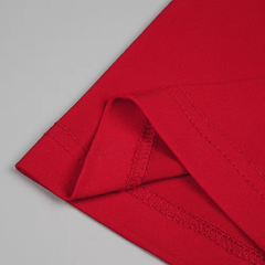 Western Style Red Women Midi Prom Dress Cutout Pleated Sexy Women Party Dress6